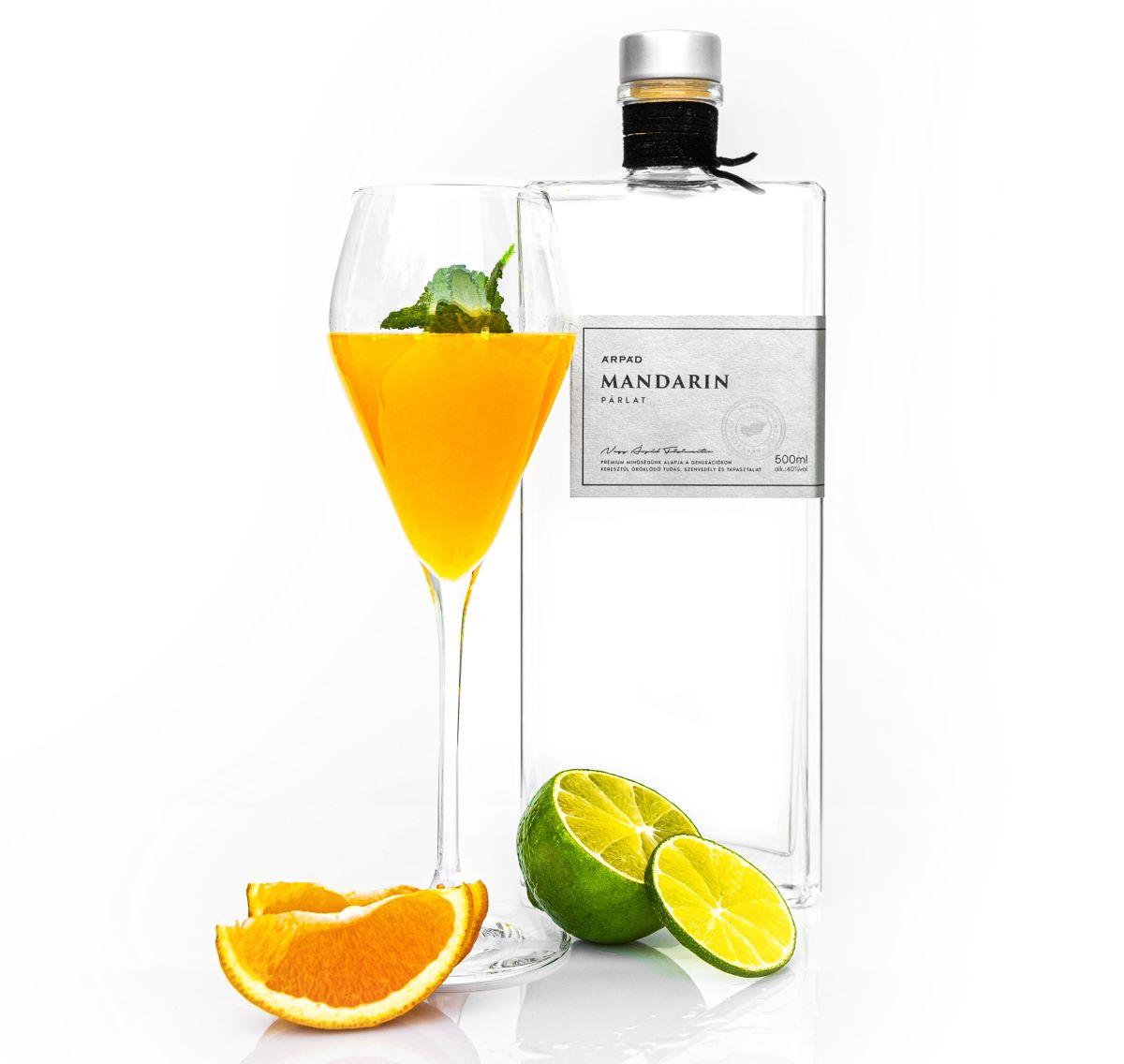 Mandarin Spritz koktél