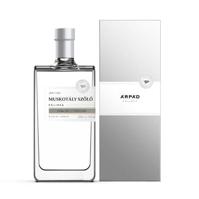 Muskotály Szőlő Pálinka Díszdobozban  0.5L (40%)