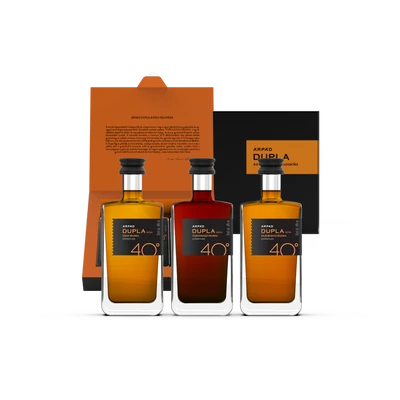 Dupla 40 Mini Ágyas Pálinkaválogatás 3*0.05L (40%)