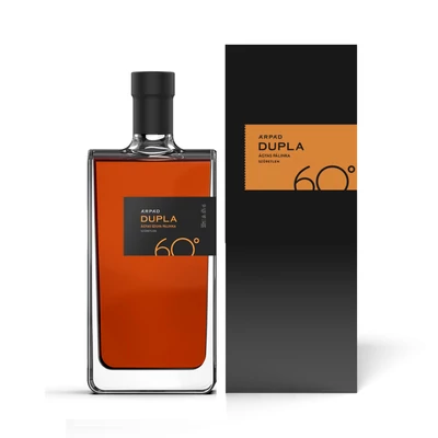 Dupla 60 Ágyas Szilva Pálinka Díszdobozban 0.5L (60%)