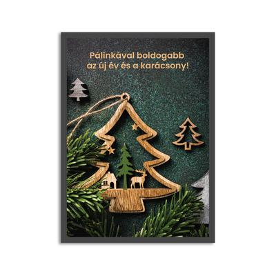 Képeslap - Pálinkával boldogabb az új év és a karácsony