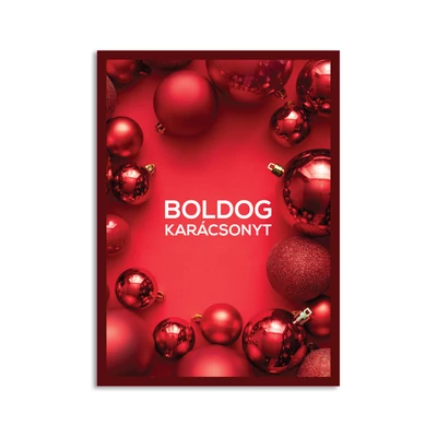 Képeslap - Boldog karácsonyt
