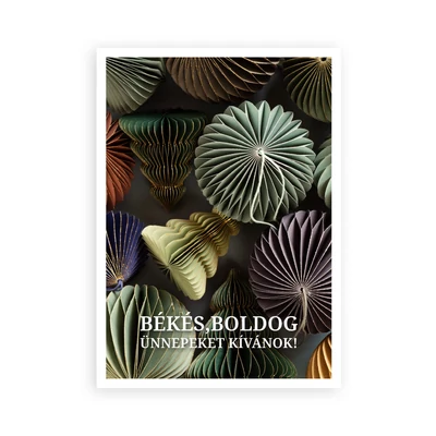 Képeslap - Békés, boldog ünnepeket kívánok