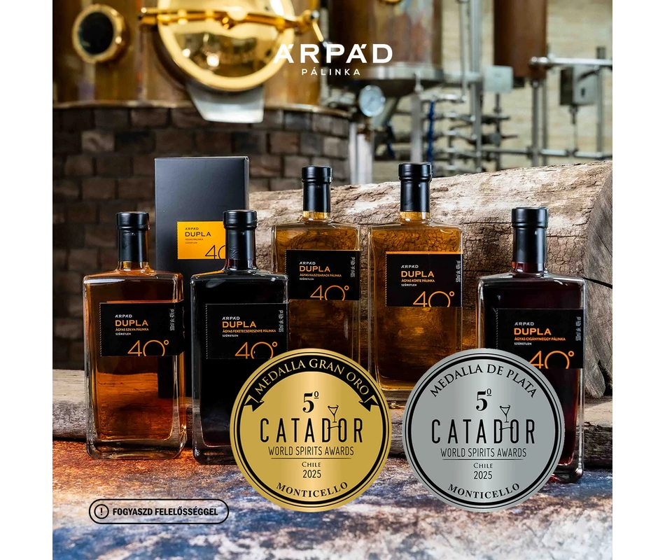 Újabb nemzetközi sikerek a Dupla ágyas pálinkáinkkal!
